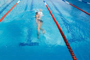 Sprint Swim: 50m Repeats for Triathlon Race Speed
