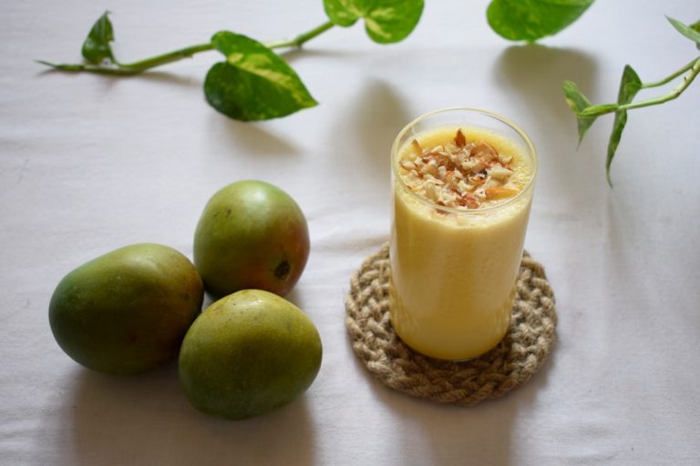 Mango Lassi Recovery Smoothie for Athletes