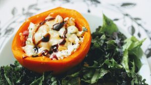 Quinoa Stuffed Peppers with Feta and Sun-Dried Tomatoes