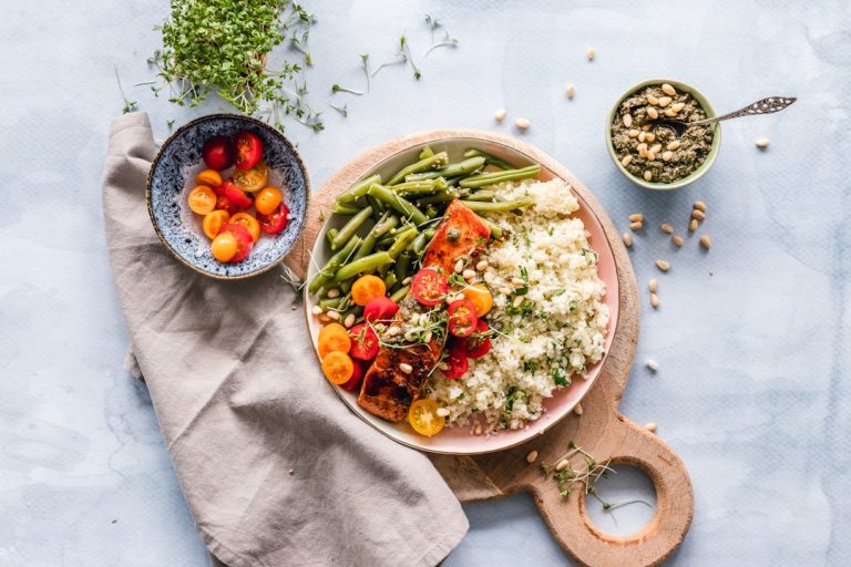 Smoked Mackerel and Brown Rice Recovery Bowl