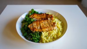 Mango Lime Chicken Rice Bowl: Summer Recovery Meal