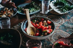 Watermelon, Cucumber and Mint Hydration Salad for Athletes