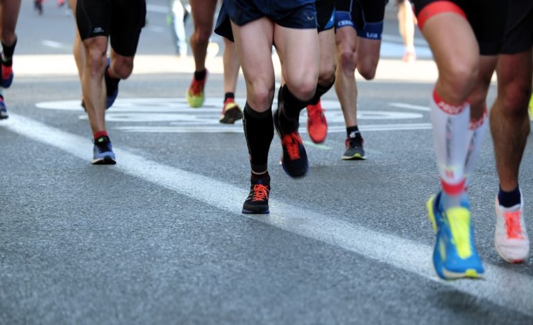 running shoe race